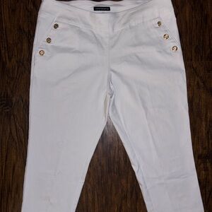 Counterparts White Capri Pants